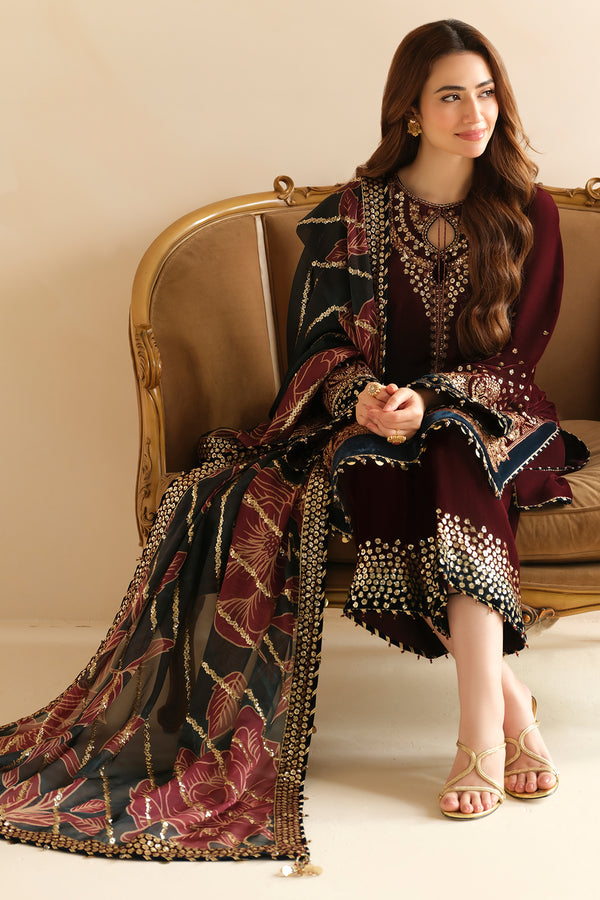 Jazmin | Velvet Edit 24 | Velvet Formal VF-2038 by Jazmin - Designer Dress - Type: Formal - Available at Libayah - 100% Original