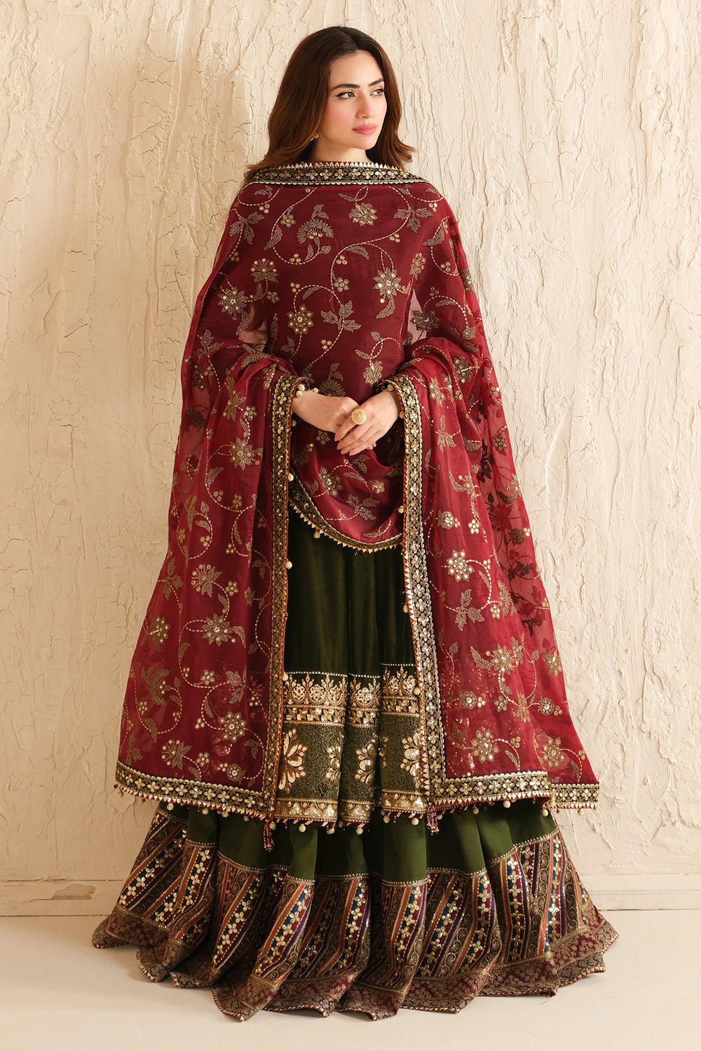 Jazmin | Velvet Edit 24 | Velvet Formal VF-2036 by Jazmin - Designer Dress - Type: Formal - Available at Libayah - 100% Original