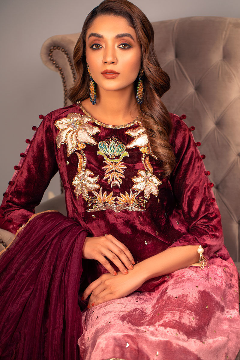 Haute Form | Luxury Pret | BASHAR by Haute Form - Designer Dress - Type: Ladies Clothes - Available at Libayah - 100% Original