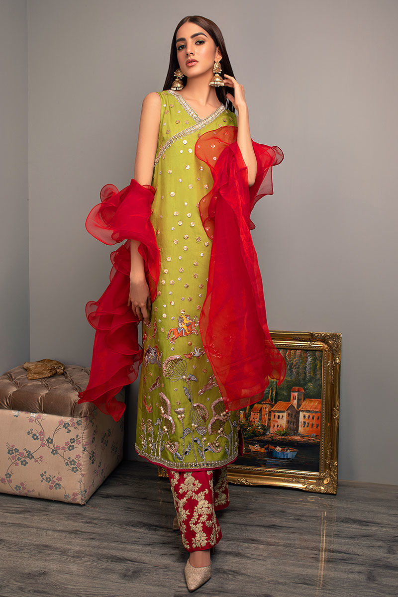 Haute Form | Luxury Pret | SHIKARGAH by Haute Form - Designer Dress - Type: Ladies Clothes - Available at Libayah - 100% Original
