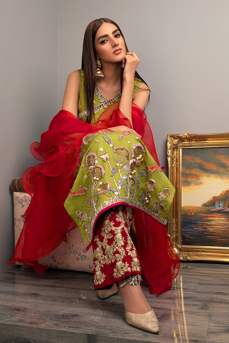 Haute Form | Luxury Pret | SHIKARGAH by Haute Form - Designer Dress - Type: Ladies Clothes - Available at Libayah - 100% Original