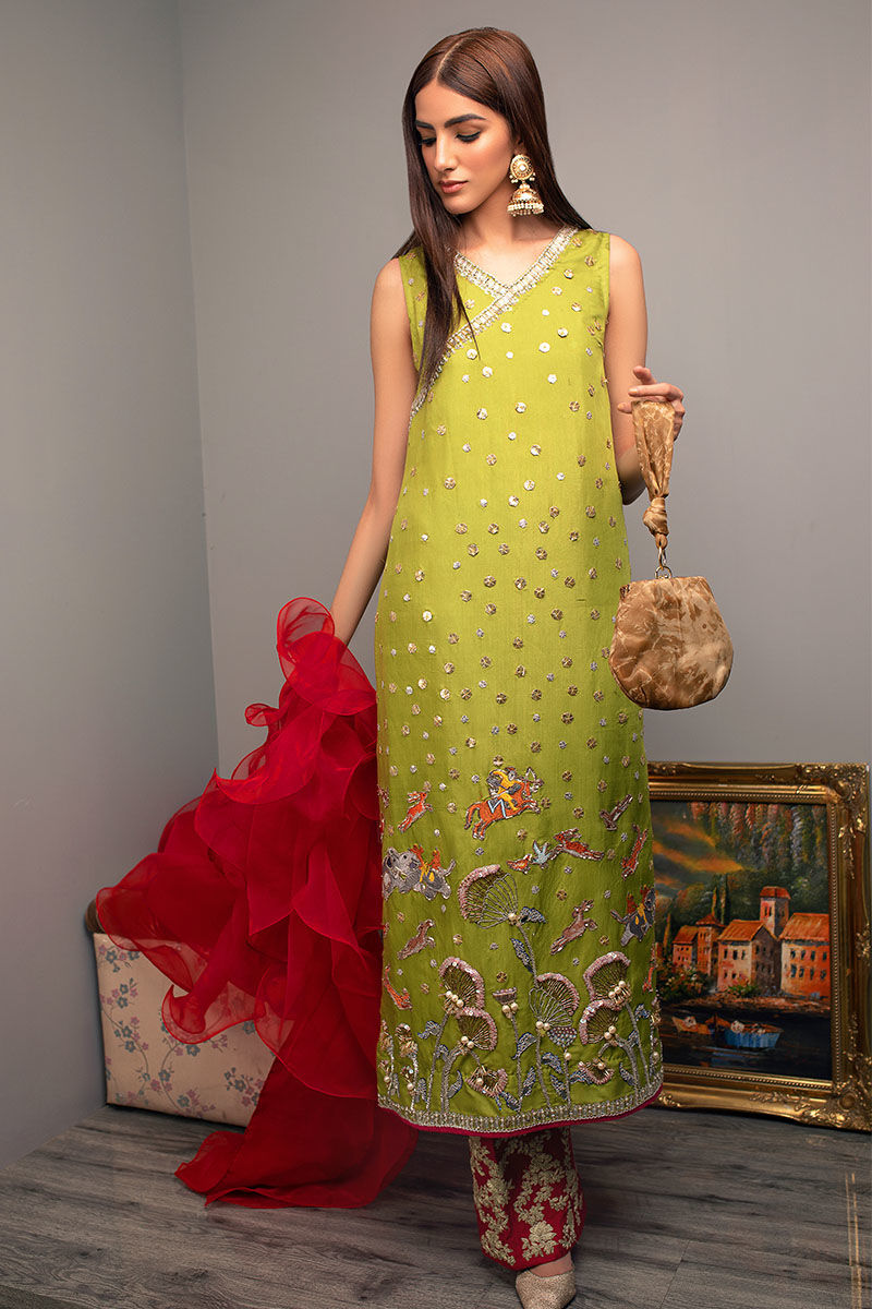 Haute Form | Luxury Pret | SHIKARGAH by Haute Form - Designer Dress - Type: Ladies Clothes - Available at Libayah - 100% Original