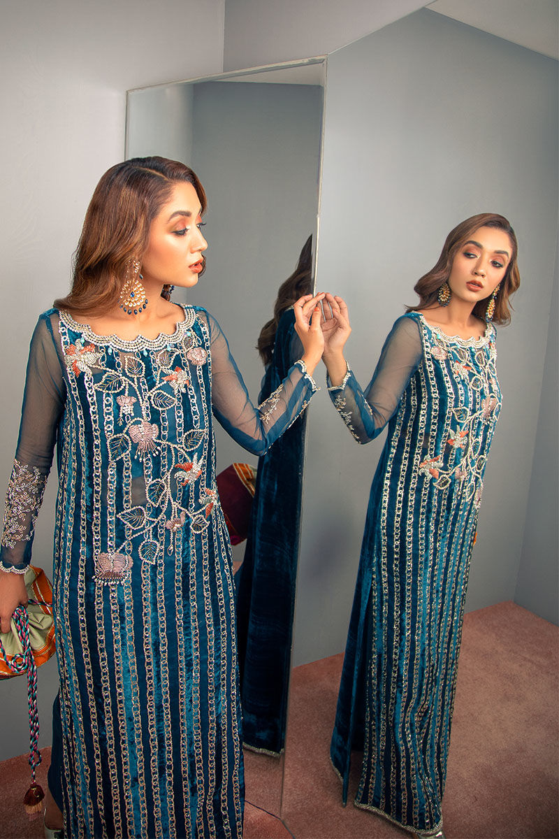 Haute Form | Luxury Pret | NAZOR by Haute Form - Designer Dress - Type: Ladies Clothes - Available at Libayah - 100% Original