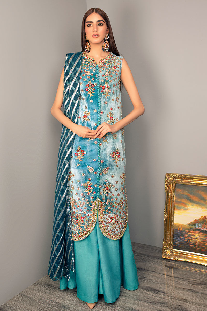 Haute Forn | Luxury Pret | RANGOBADAL FEROZA by Haute Form - Designer Dress - Type: Ladies Clothes - Available at Libayah - 100% Original