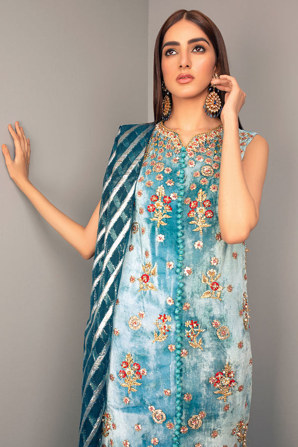 Haute Forn | Luxury Pret | RANGOBADAL FEROZA by Haute Form - Designer Dress - Type: Ladies Clothes - Available at Libayah - 100% Original