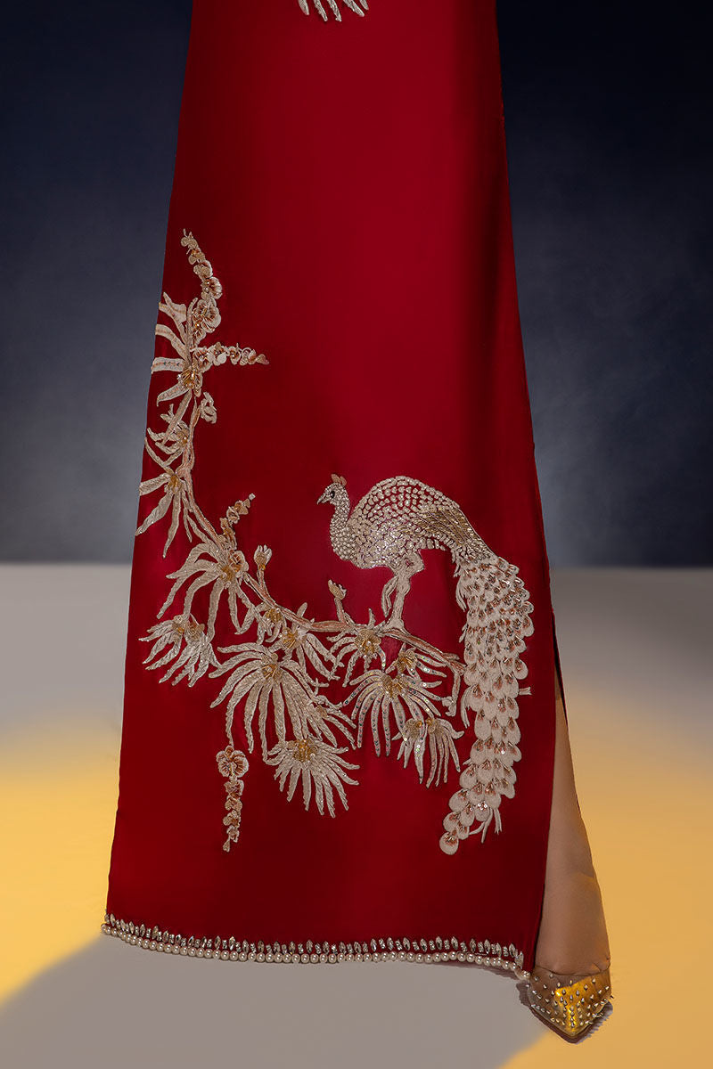 Haute Form | Luxury Pret | RED OOMPH by Haute Form - Designer Dress - Type: Ladies Clothes - Available at Libayah - 100% Original