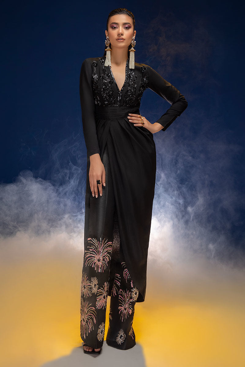 Haute Form | Luxury Pret | IN THE BLACK by Haute Form - Designer Dress - Type: Ladies Clothes - Available at Libayah - 100% Original