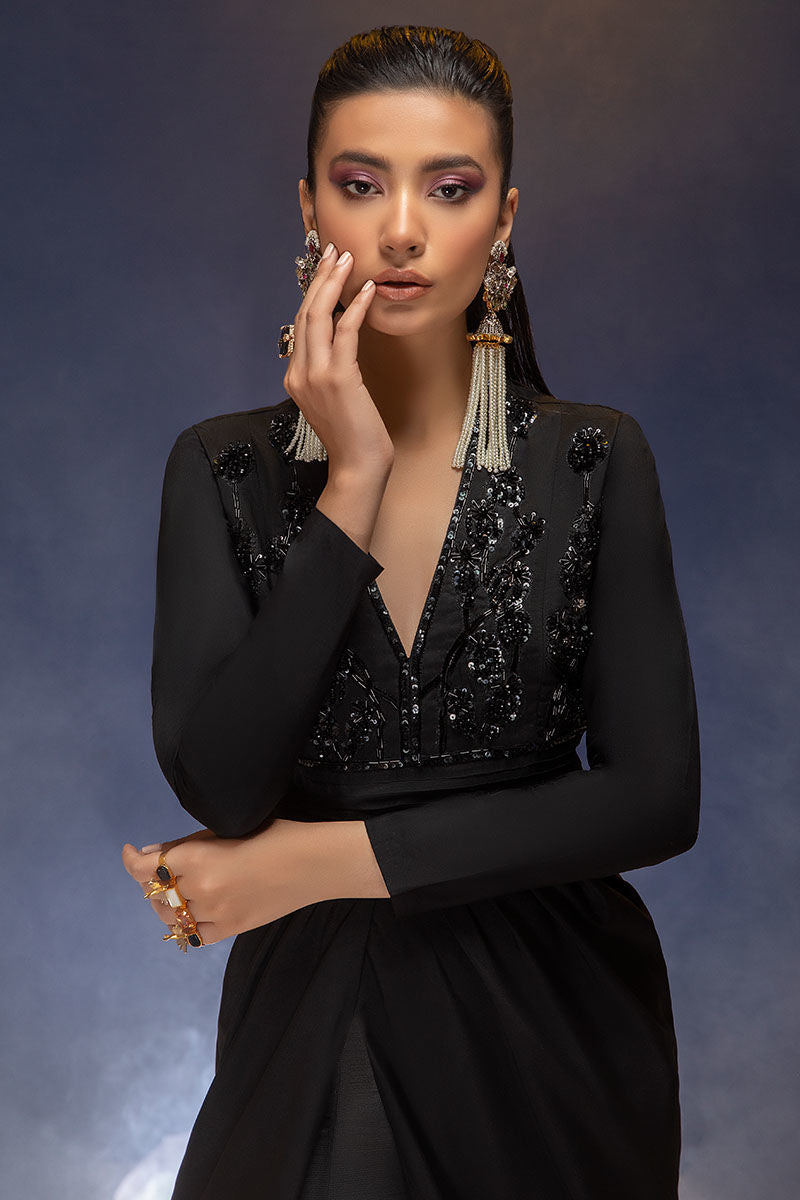 Haute Form | Luxury Pret | IN THE BLACK by Haute Form - Designer Dress - Type: Ladies Clothes - Available at Libayah - 100% Original