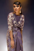 Haute Form | Luxury Pret | PURPLE ROSE by Haute Form - Designer Dress - Type: Ladies Clothes - Available at Libayah - 100% Original