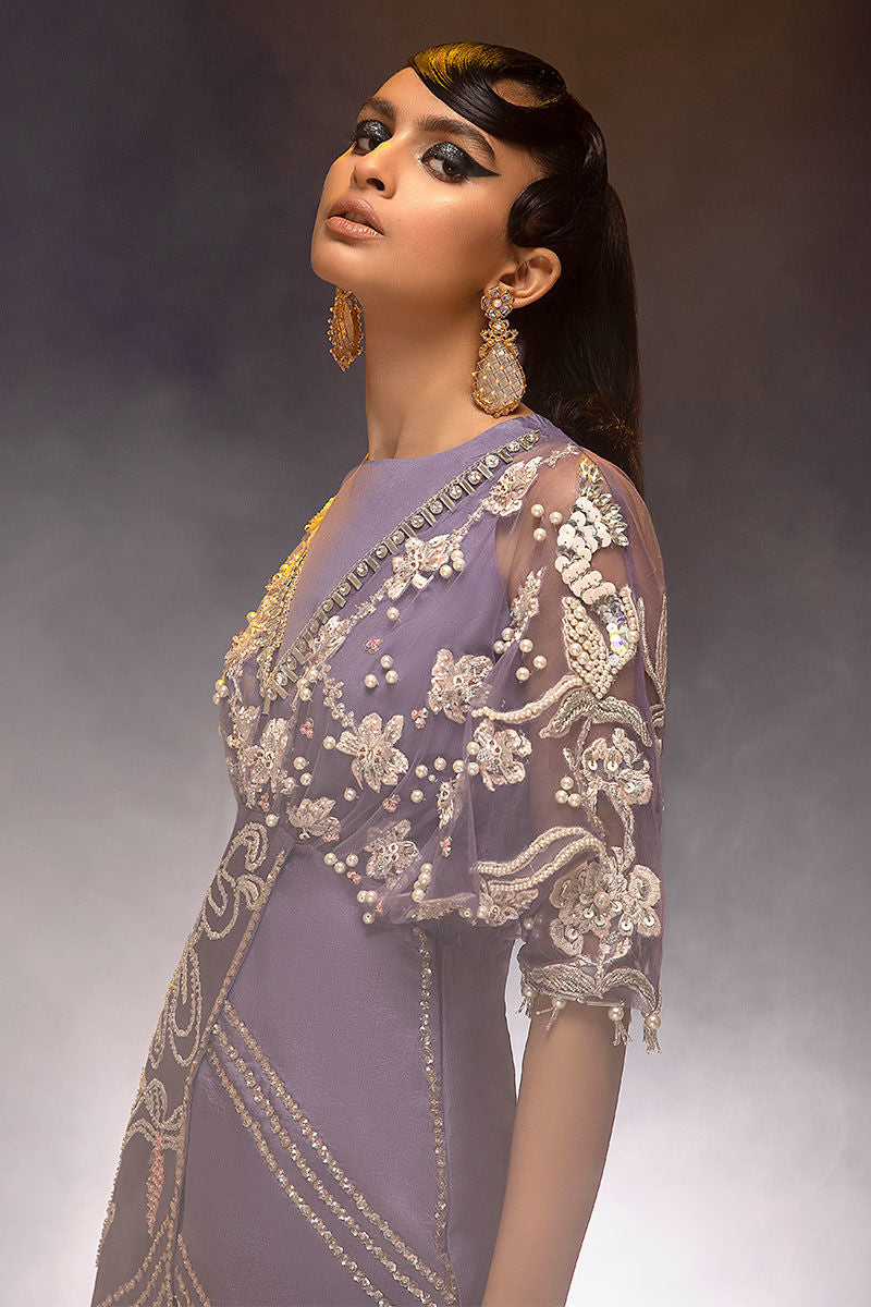 Haute Form | Luxury Pret | PURPLE ROSE by Haute Form - Designer Dress - Type: Ladies Clothes - Available at Libayah - 100% Original