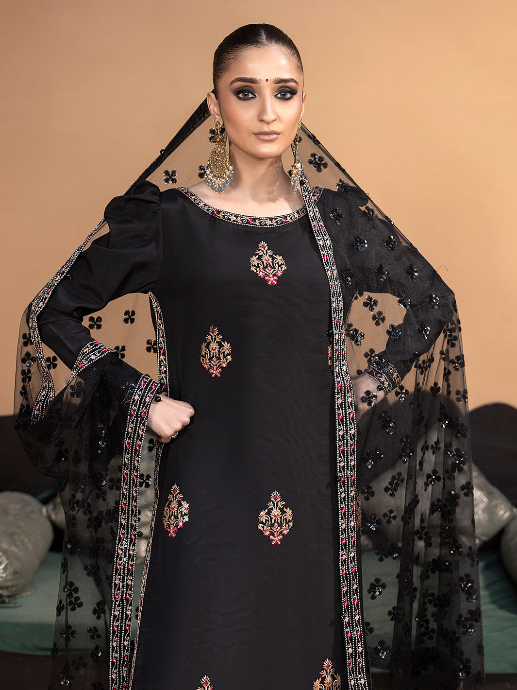 Hem Stitch | Raw Silk Edit 25 | Haya by Hemstitch - Designer Dress - Type: Ladies Clothes - Available at Libayah - 100% Original