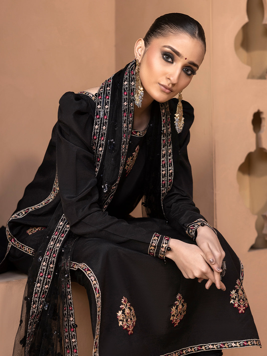 Hem Stitch | Raw Silk Edit 25 | Haya by Hemstitch - Designer Dress - Type: Ladies Clothes - Available at Libayah - 100% Original