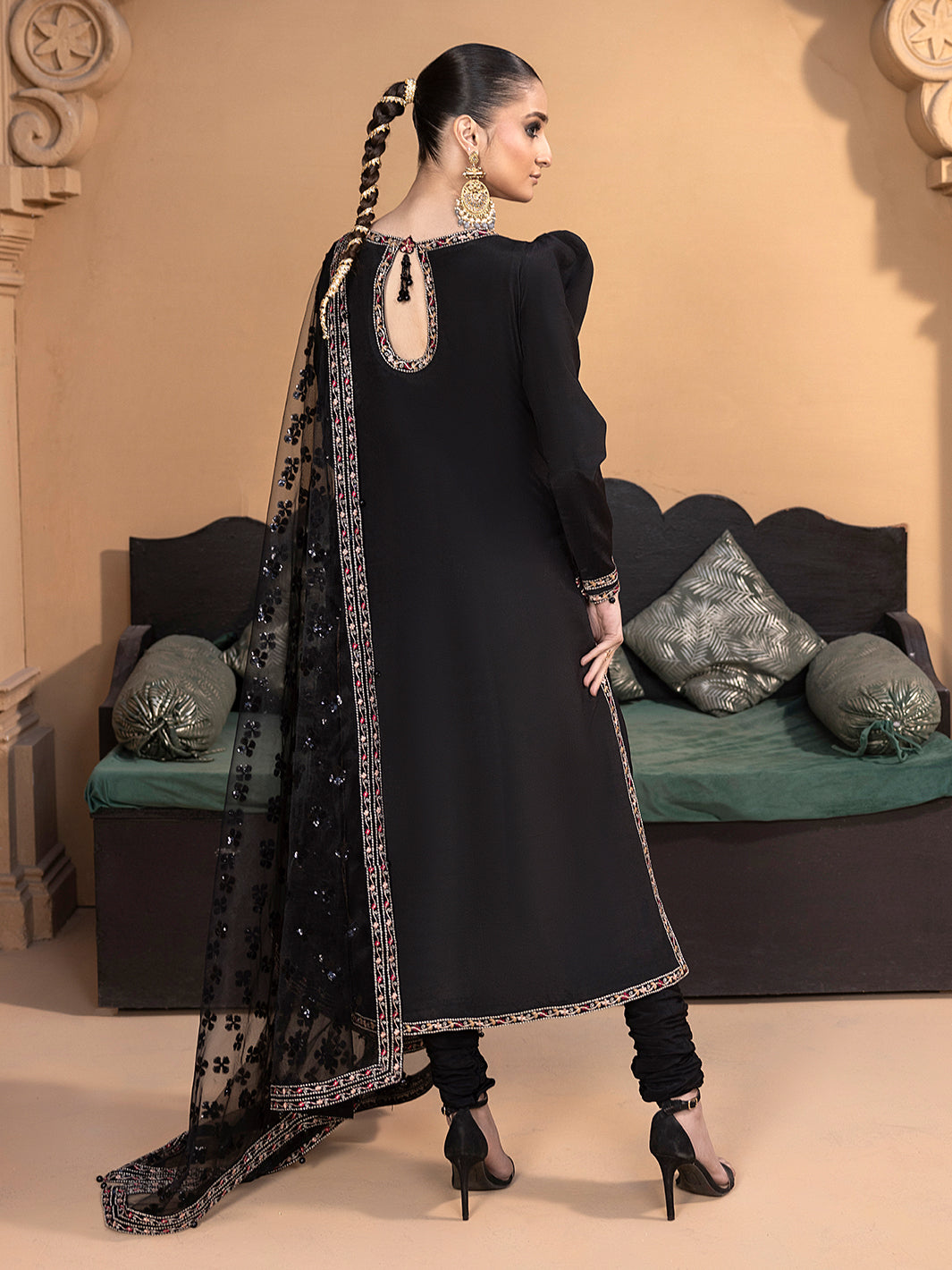 Hem Stitch | Raw Silk Edit 25 | Haya by Hemstitch - Designer Dress - Type: Ladies Clothes - Available at Libayah - 100% Original