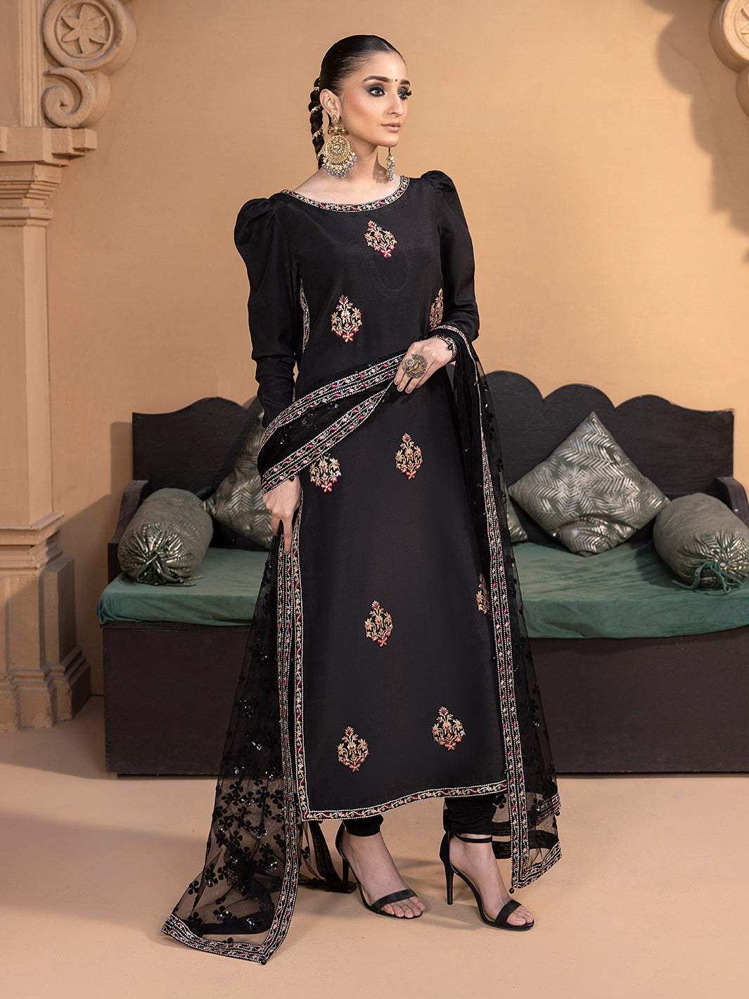 Hem Stitch | Raw Silk Edit 25 | Haya by Hemstitch - Designer Dress - Type: Ladies Clothes - Available at Libayah - 100% Original