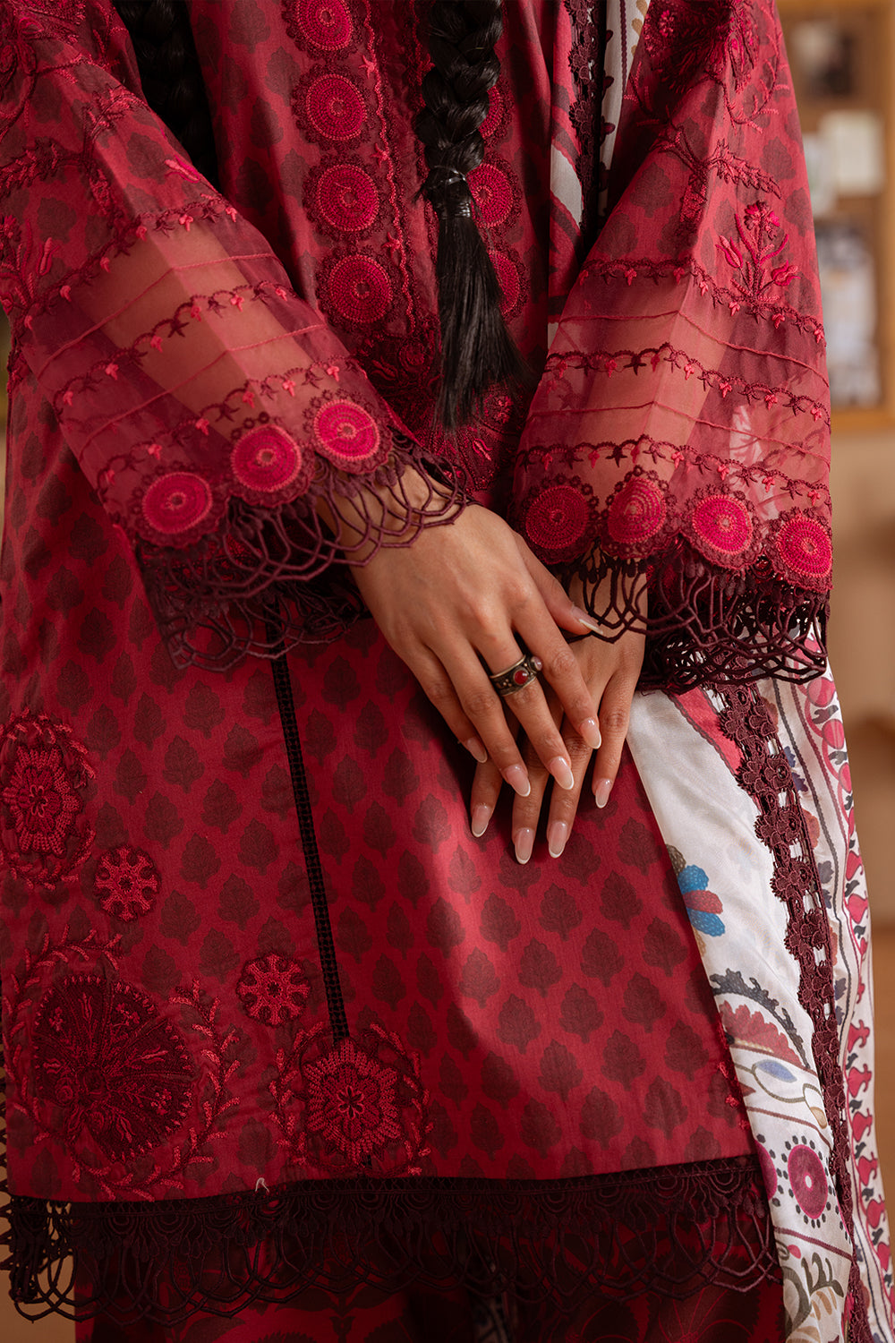 Saira Rizwan | Laanem Summer Lawn 25 | SEREN-A-SRL25-08 by Saira Rizwan - Designer Dress - Type: Ladies Clothes - Available at Libayah - 100% Original