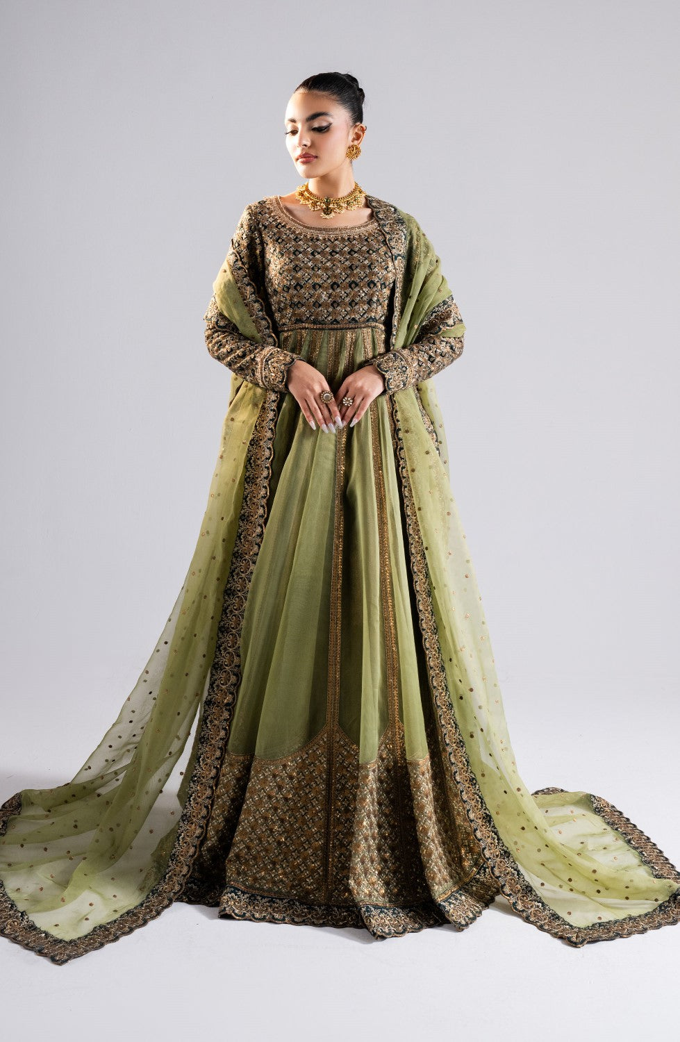 Maryum N Maria | Raah Formals 24 | HEENA - MS40008 by Maryum N Maria - Designer Dress - Type: Ladies Clothes - Available at Libayah - 100% Original