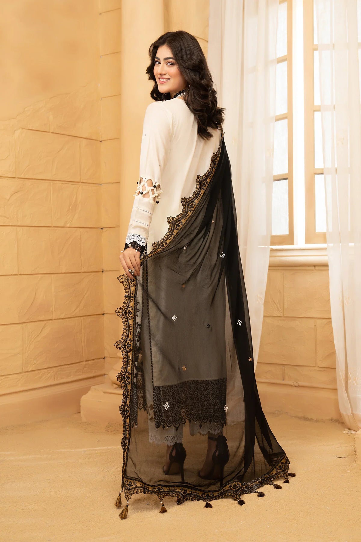 Hemstitch | Summer Luxury Lawn 24 | Prestige by Hemstitch - Designer Dress - Type: Ladies Clothes - Available at Libayah - 100% Original