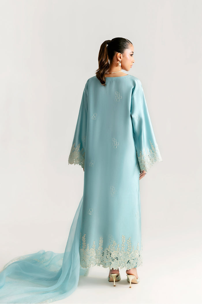NERIAH – authentic Pakistani dress from the Saira Rizwan Silk Pret 25 collection for women in the UK.
