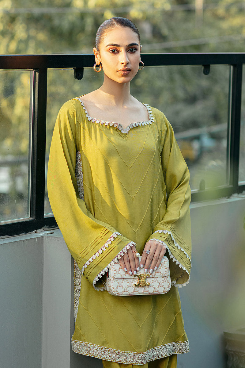 Afrozeh | Basic Pret 26 RTW | NACRE by Afrozeh - Designer Dress  - Type : Ladies Clothes - Available at Libayah - 100% Original 