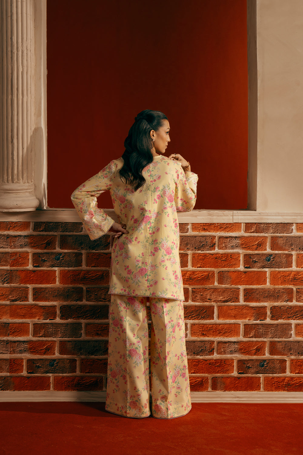 Saira Rizwan | Joolie Co ords | YELLOW-JBP25-01 by Saira Rizwan - Designer Dress  - Type : Ladies Clothes - Available at Libayah - 100% Original 