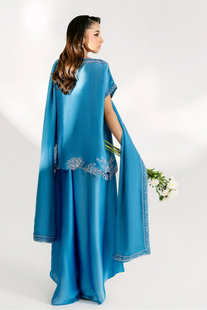 NOORE – authentic Pakistani dress from the Saira Rizwan Silk Pret 25 collection for women in the UK.