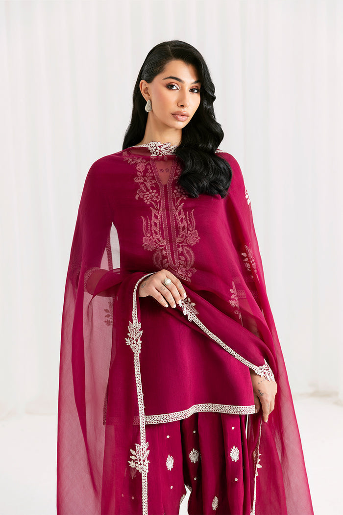ANERA – authentic Pakistani dress from the Saira Rizwan Silk Pret 25 collection for women in the UK.
