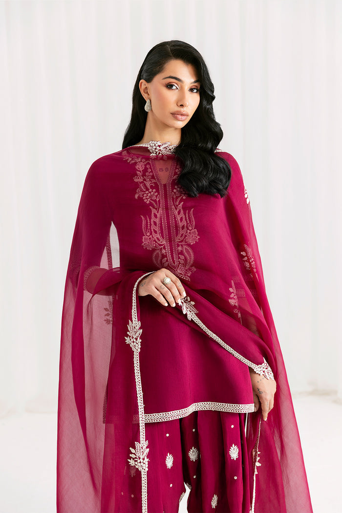 ANERA – authentic Pakistani dress from the Saira Rizwan Silk Pret 25 collection for women in the UK.
