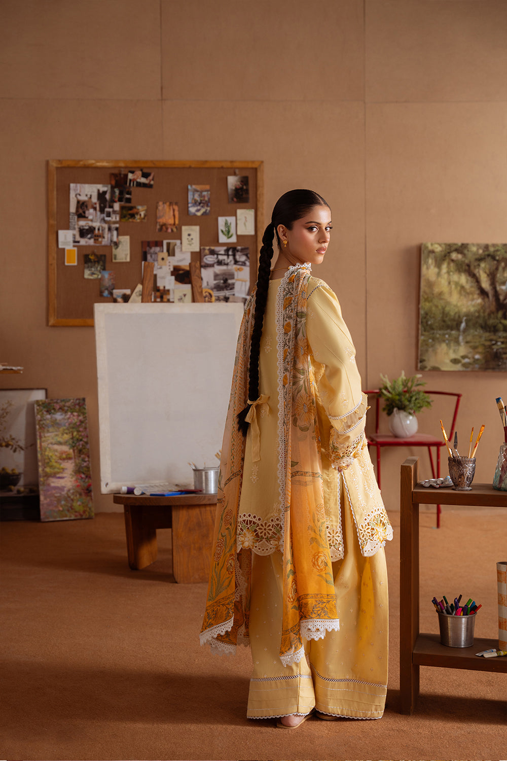 Saira Rizwan | Laanem Summer Lawn 25 | LEYLA-A-SRL25-04 by Saira Rizwan - Designer Dress - Type: Ladies Clothes - Available at Libayah - 100% Original