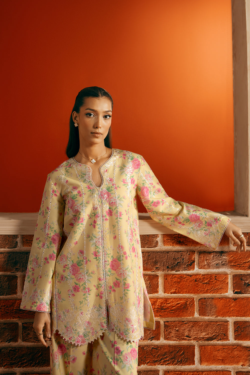 Saira Rizwan | Joolie Co ords | YELLOW-JBP25-01 by Saira Rizwan - Designer Dress  - Type : Ladies Clothes - Available at Libayah - 100% Original 