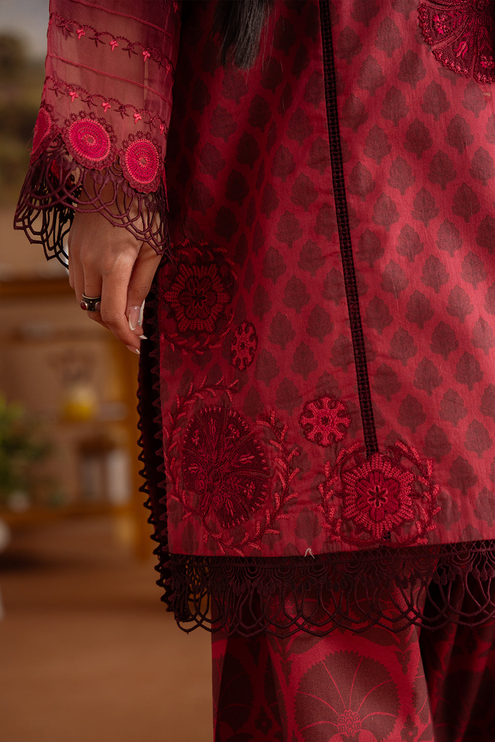 Saira Rizwan | Laanem Summer Lawn 25 | SEREN-A-SRL25-08 by Saira Rizwan - Designer Dress - Type: Ladies Clothes - Available at Libayah - 100% Original