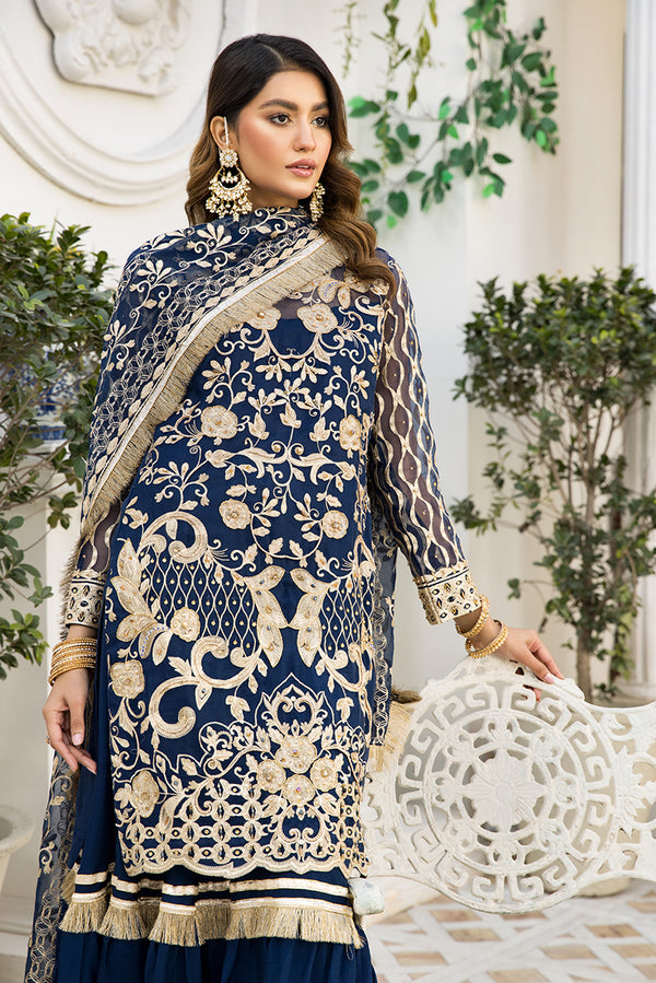 House of Nawab | Luxury Formals | GHAFIR A by House of Nawab - Designer Dress - Type: Ladies Clothes - Available at Libayah - 100% Original