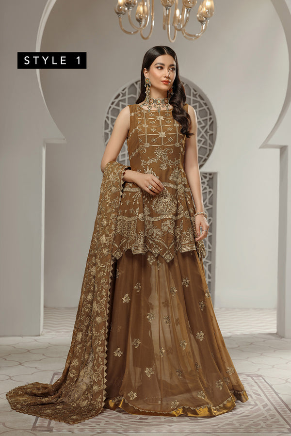 House of Nawab | Luxury Formals | AADHEEN by House of Nawab - Designer Dress - Type: Ladies Clothes - Available at Libayah - 100% Original