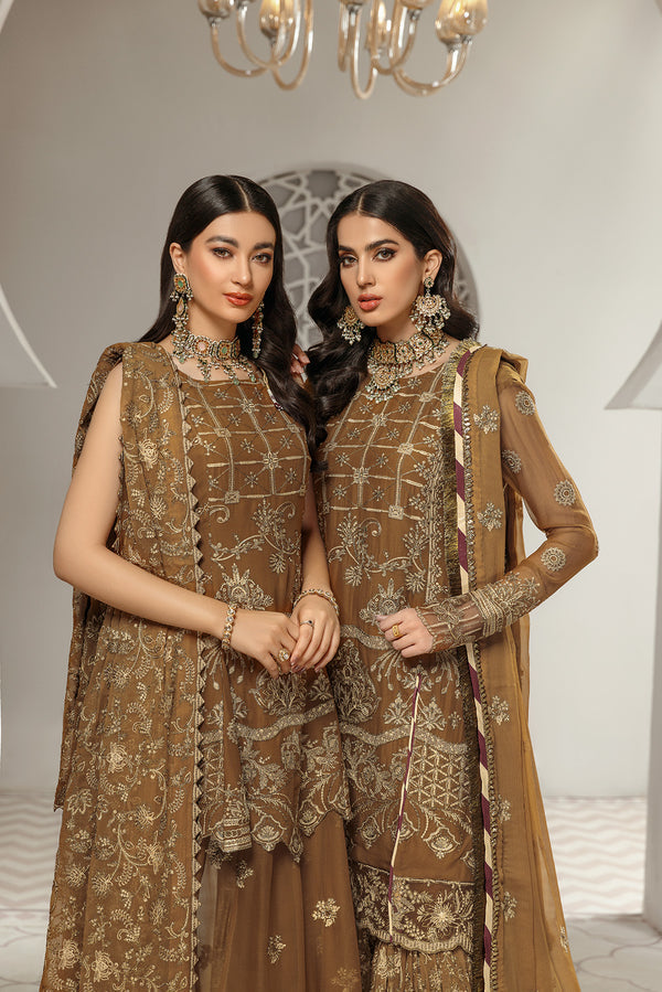 House of Nawab | Luxury Formals | AADHEEN by House of Nawab - Designer Dress - Type: Ladies Clothes - Available at Libayah - 100% Original