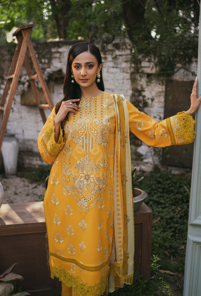 Humdum | Gardenia Lawn | D05 by HumDum - Designer Dress - Type: Ladies Clothes - Available at Libayah - 100% Original