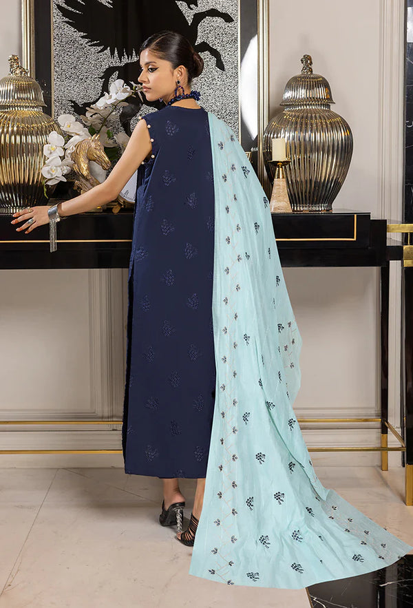 Humdum | Charlotte Chikankari Lawn | D09 by HumDum - Designer Dress - Type: Ladies Clothes - Available at Libayah - 100% Original