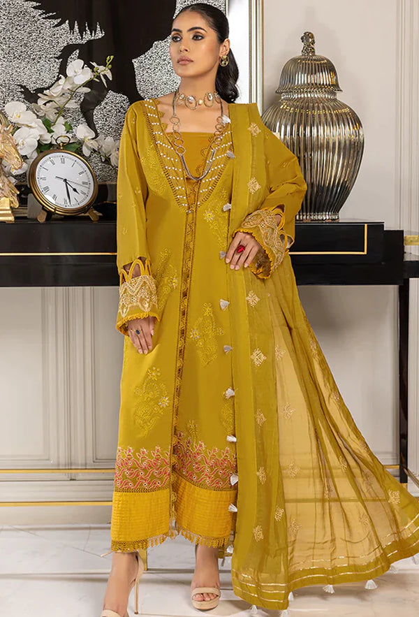 Humdum | Charlotte Chikankari Lawn | D03 by Humdum - Designer Dress - Type: Ladies Clothes - Available at Libayah - 100% Original