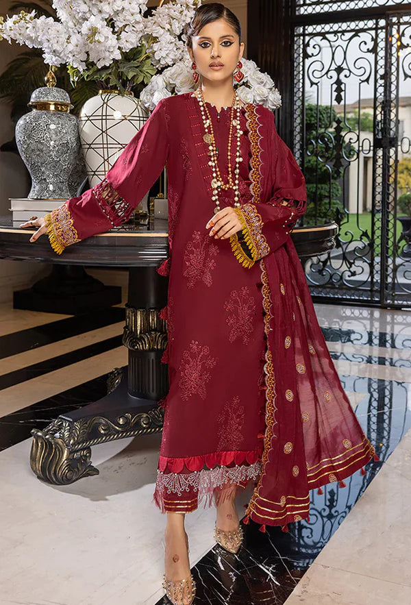 Humdum | Charlotte Chikankari Lawn | D08 by HumDum - Designer Dress - Type: Ladies Clothes - Available at Libayah - 100% Original