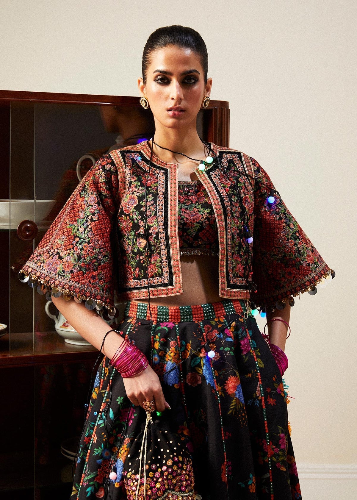 Hussain Rehar | Luxury Formals | Kala by Hussain Rehar - Designer Dress - Type: Ladies Clothes - Available at Libayah - 100% Original