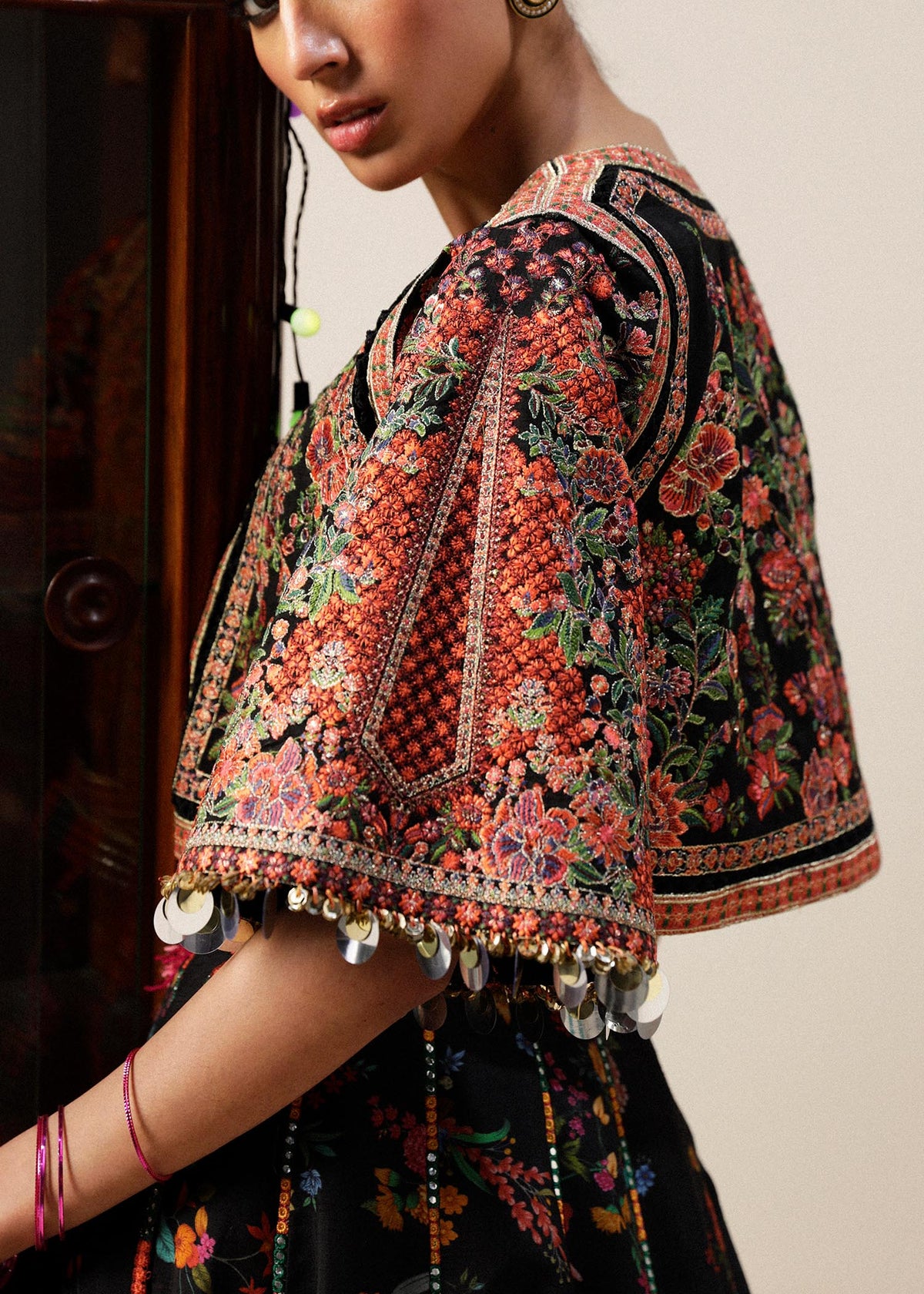 Hussain Rehar | Luxury Formals | Kala by Hussain Rehar - Designer Dress - Type: Ladies Clothes - Available at Libayah - 100% Original