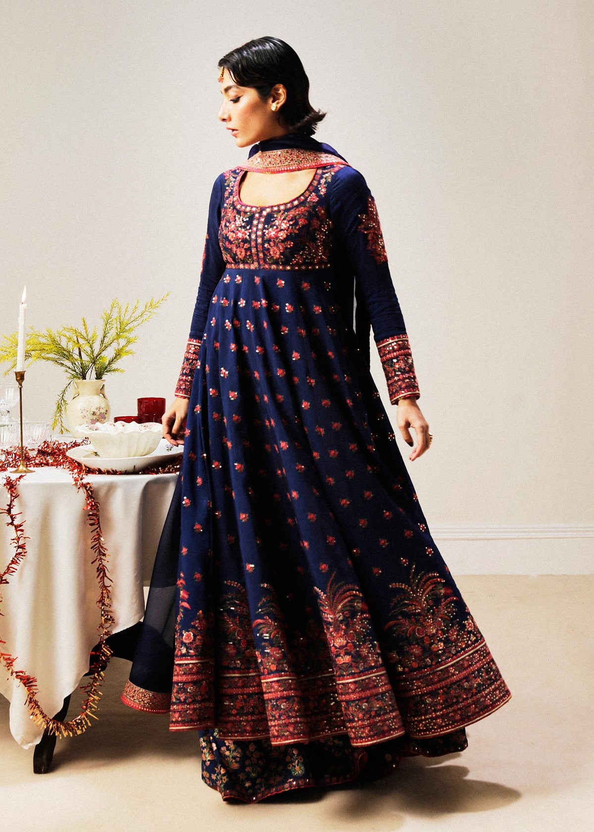 Hussain Rehar | Luxury Formals | Raajhi by Hussain Rehar - Designer Dress - Type: Ladies Clothes - Available at Libayah - 100% Original