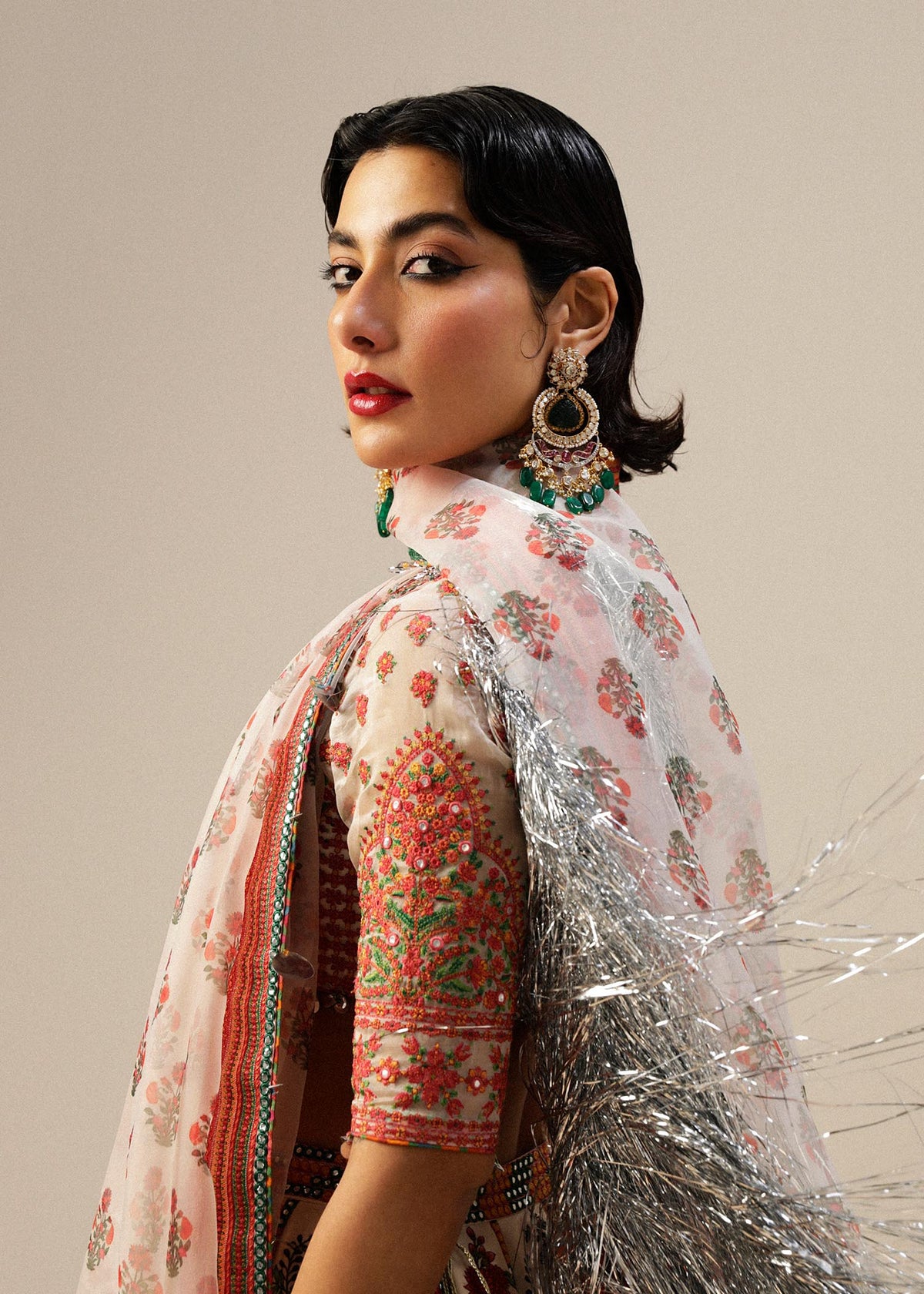 Hussain Rehar | Luxury Formals | Jazab by Hussain Rehar - Designer Dress - Type: Ladies Clothes - Available at Libayah - 100% Original