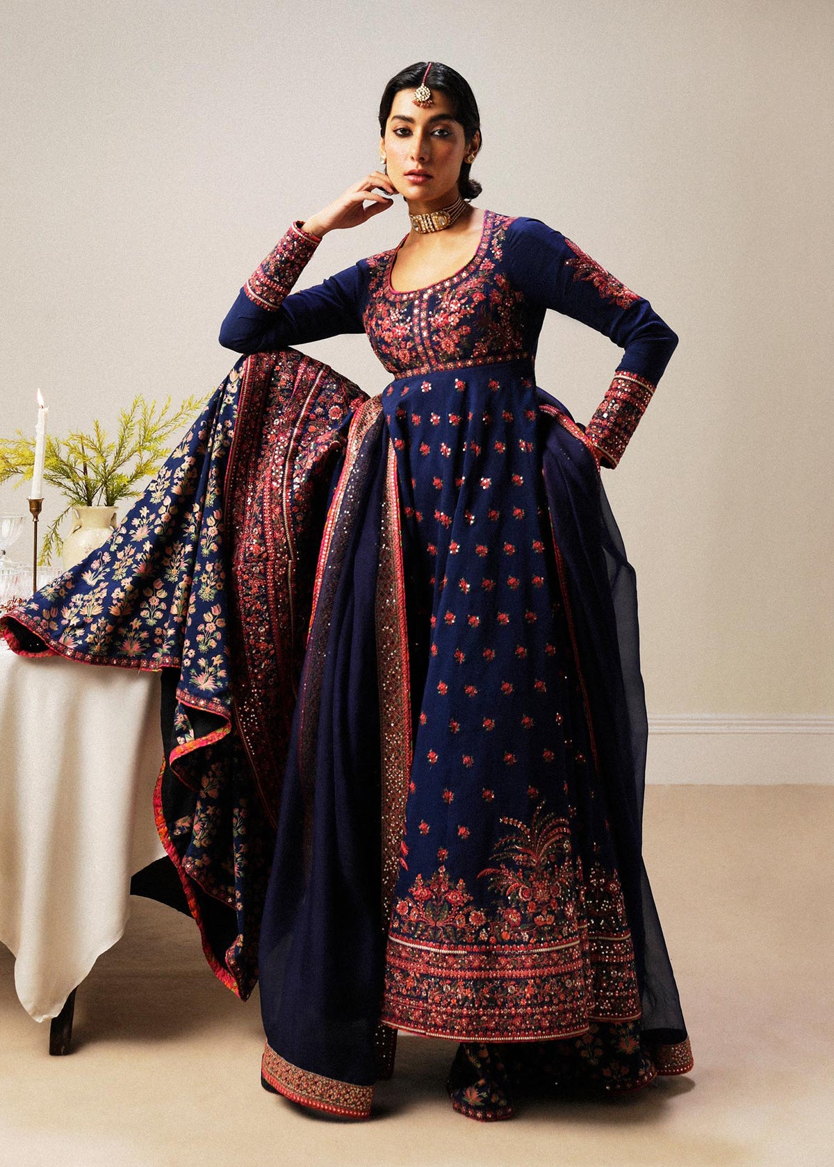 Hussain Rehar | Luxury Formals | Raajhi by Hussain Rehar - Designer Dress - Type: Ladies Clothes - Available at Libayah - 100% Original