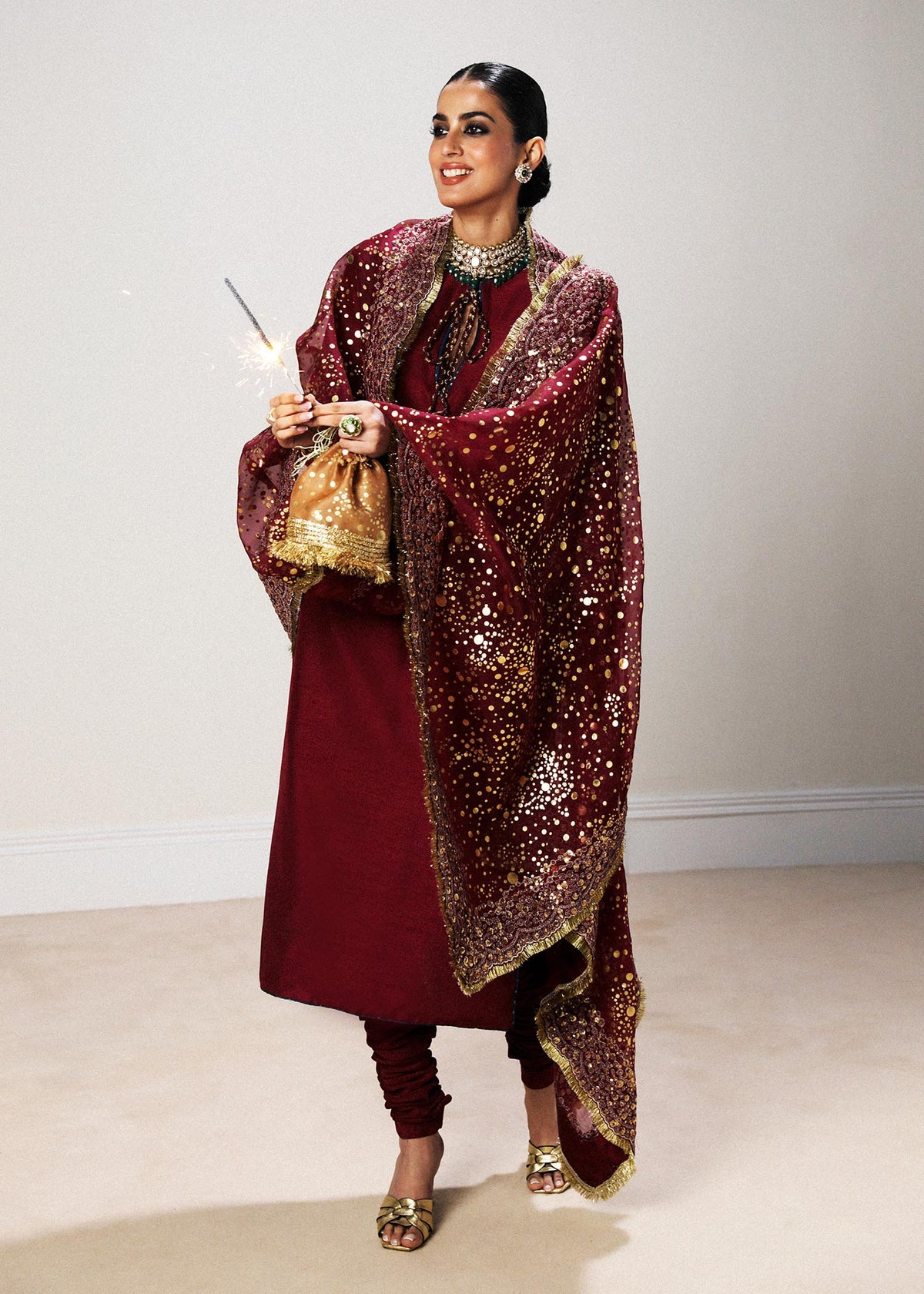 Hussain Rehar | Luxury Formals | Surkh by Hussain Rehar - Designer Dress - Type: Ladies Clothes - Available at Libayah - 100% Original