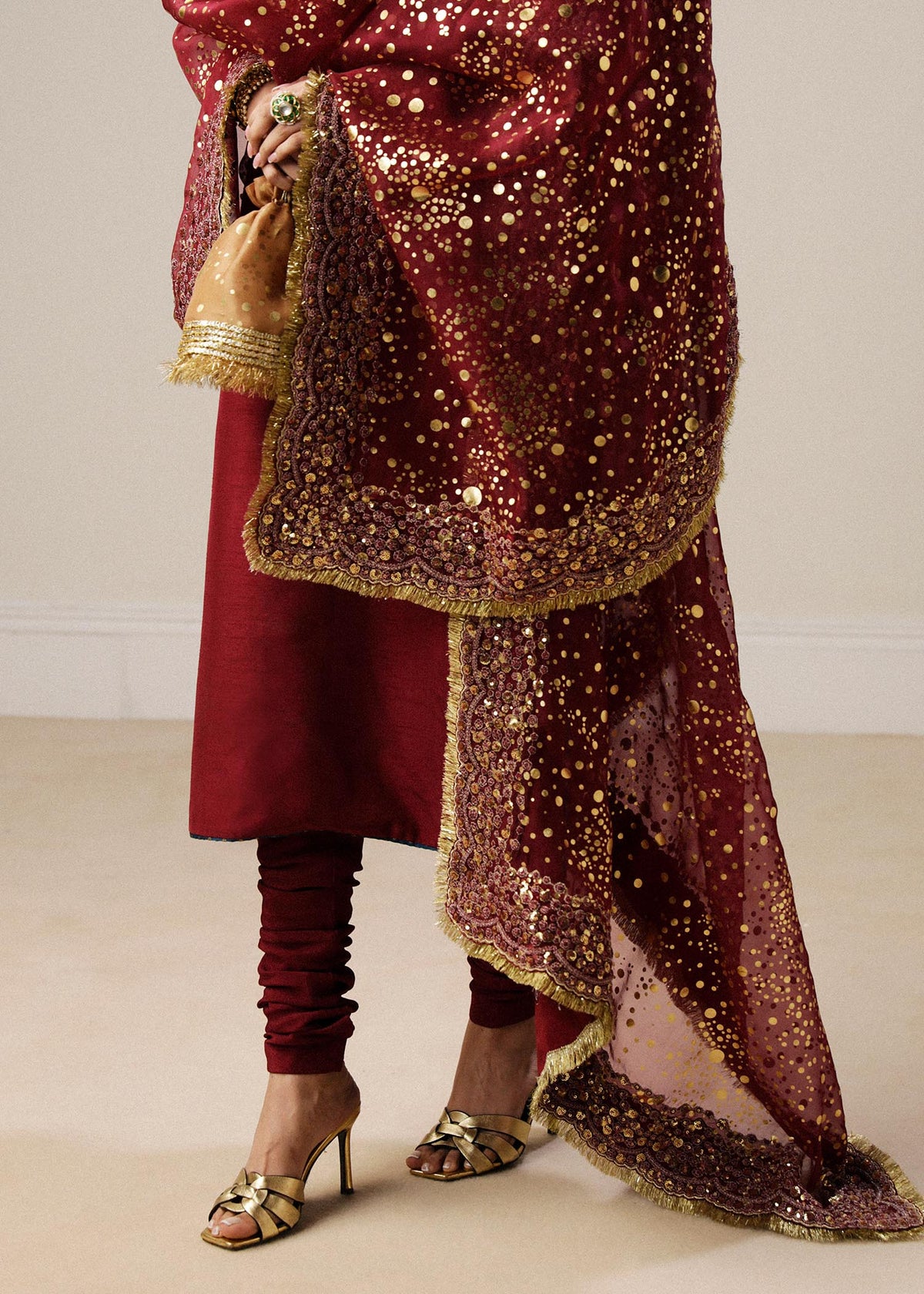 Hussain Rehar | Luxury Formals | Surkh by Hussain Rehar - Designer Dress - Type: Ladies Clothes - Available at Libayah - 100% Original