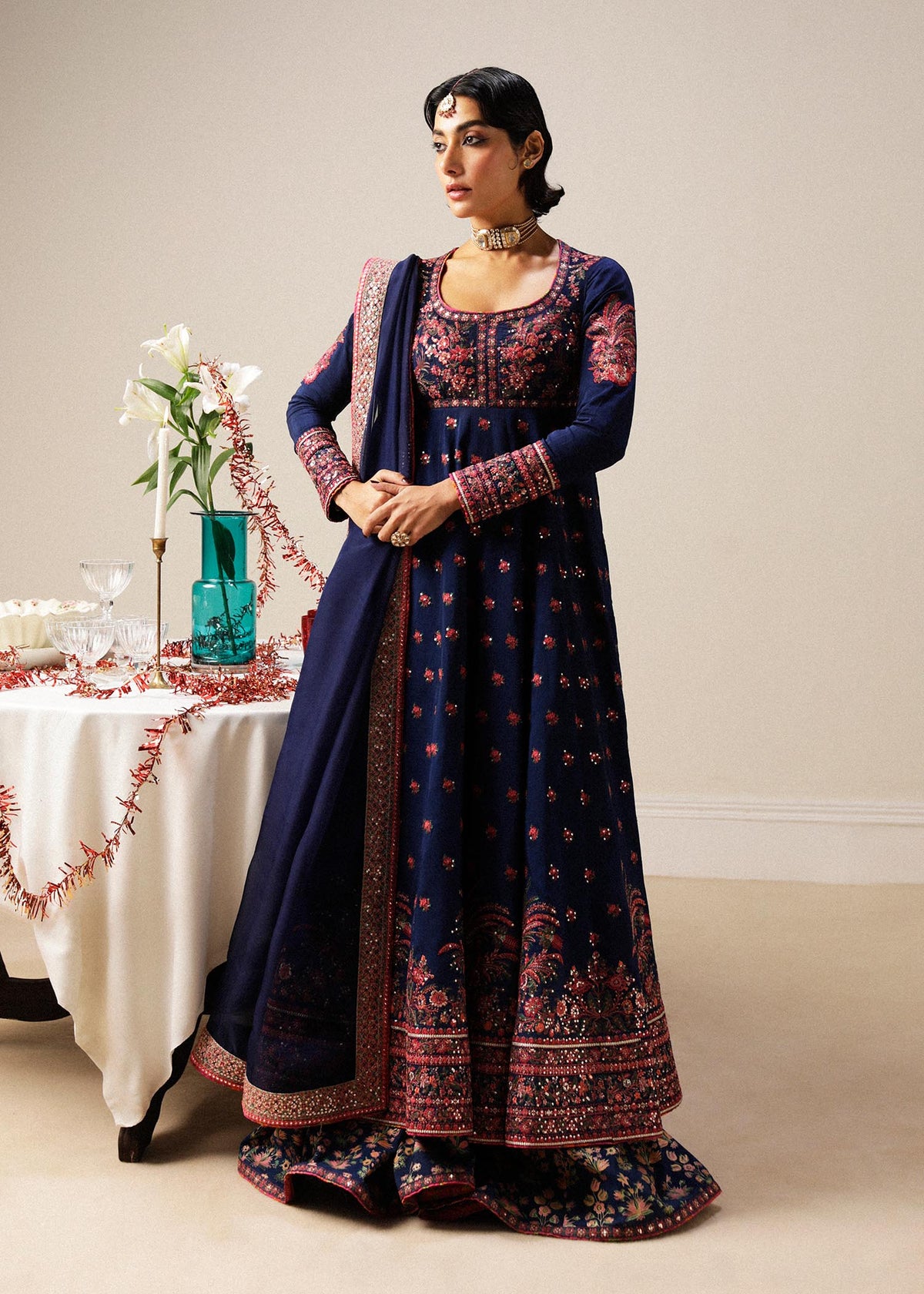 Hussain Rehar | Luxury Formals | Raajhi by Hussain Rehar - Designer Dress - Type: Ladies Clothes - Available at Libayah - 100% Original