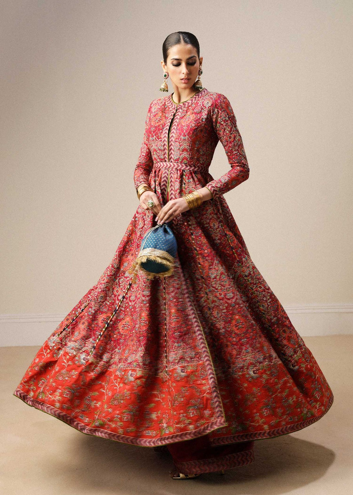 Hussain Rehar | Luxury Formals | Aarohi by Hussain Rehar - Designer Dress - Type: Ladies Clothes - Available at Libayah - 100% Original