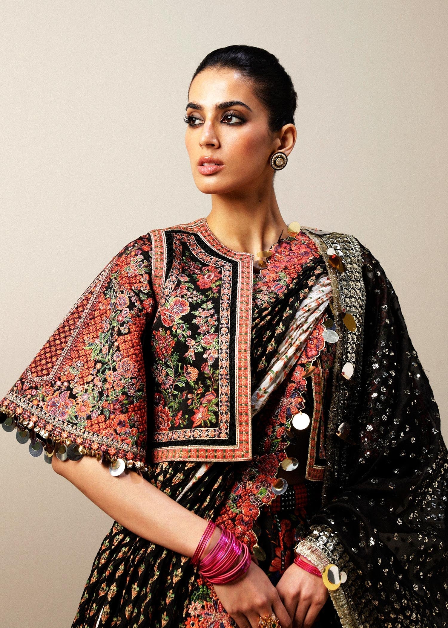 Hussain Rehar | Luxury Formals | Kala by Hussain Rehar - Designer Dress - Type: Ladies Clothes - Available at Libayah - 100% Original