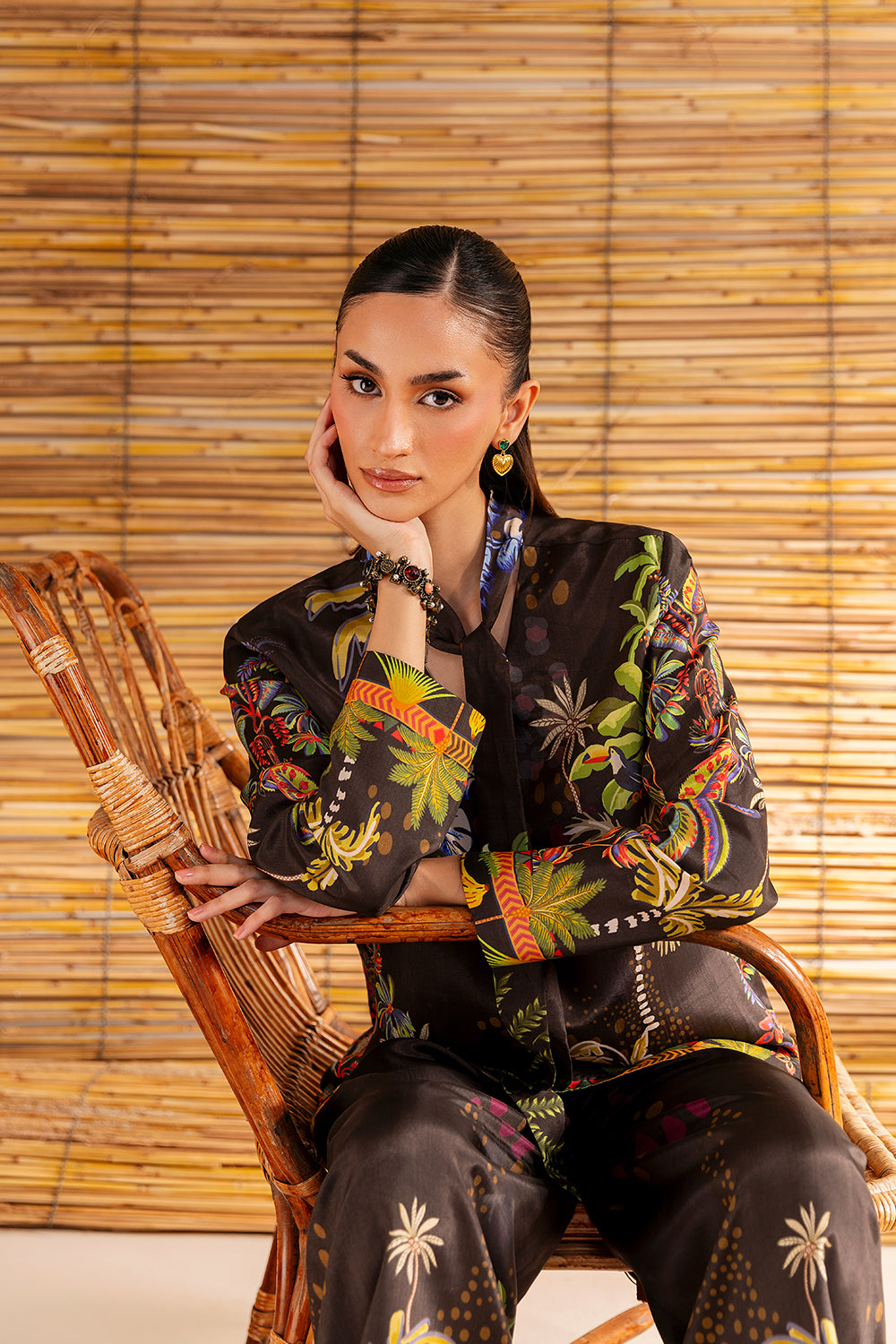 COCONUT CRUSH - SRSP-25-02 – authentic Pakistani dress from the Saira Rizwan Silk Coords 25 collection for women in the UK.