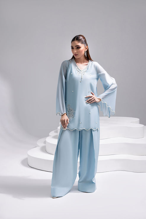 Amani | Aira Festive Wear | OCEAN BREEZE by Amani - Designer Dress  - Type : Ladies Clothes - Available at Libayah - 100% Original 