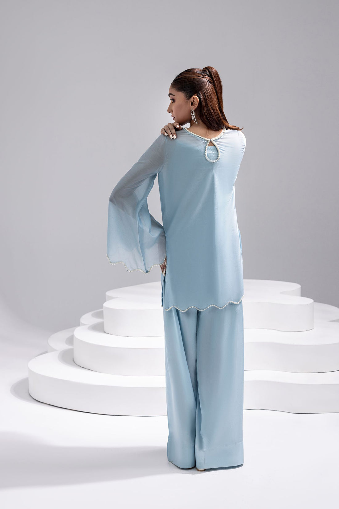 Amani | Aira Festive Wear | OCEAN BREEZE by Amani - Designer Dress  - Type : Ladies Clothes - Available at Libayah - 100% Original 